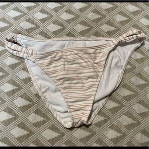 O’Neill classic striped bikini bottom- XS